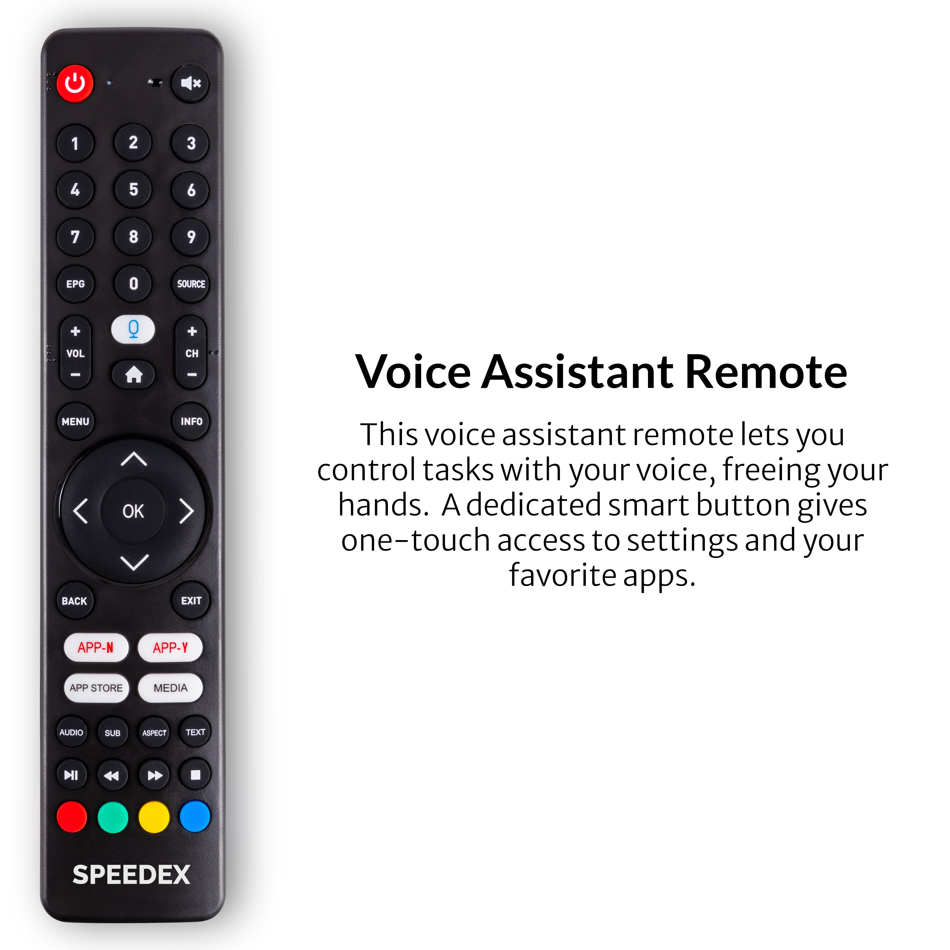 Speedex Silver 108 cm (43 inch) Smart Andriod LED TV - Full HD with Voice Remote