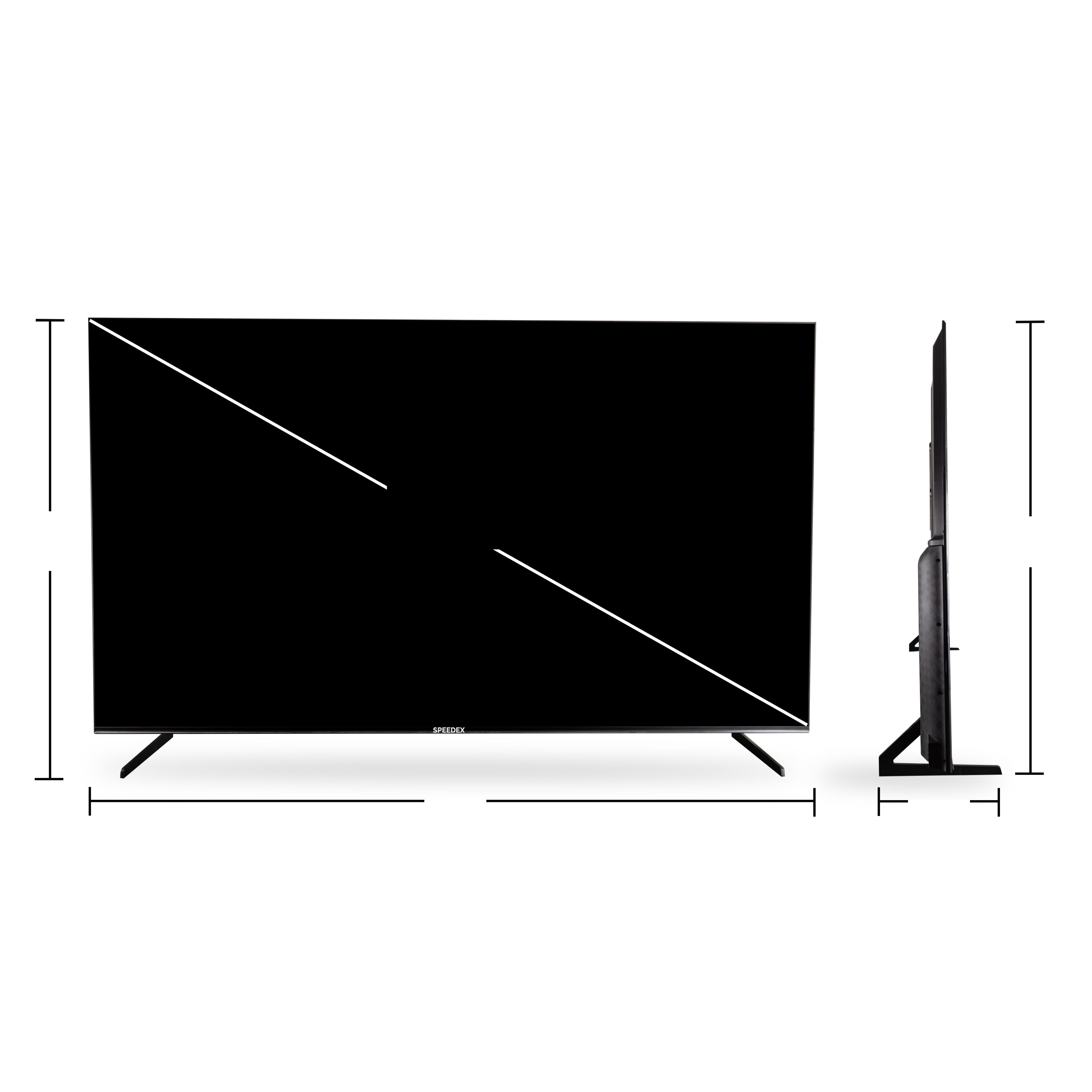 Speedex 215 cm (85 inches) 4K Ultra HD Smart LED Television- Android Tv with frameless Design